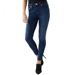 True Religion Jennie Curvy High Rise Super Skinny Jeans